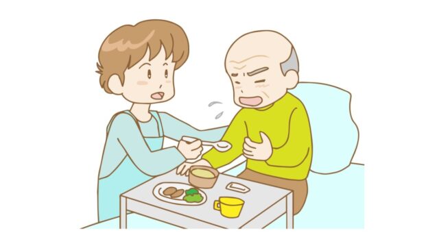 高齢者の誤嚥性肺炎とは？原因・症状・介護現場での予防とケアを解説