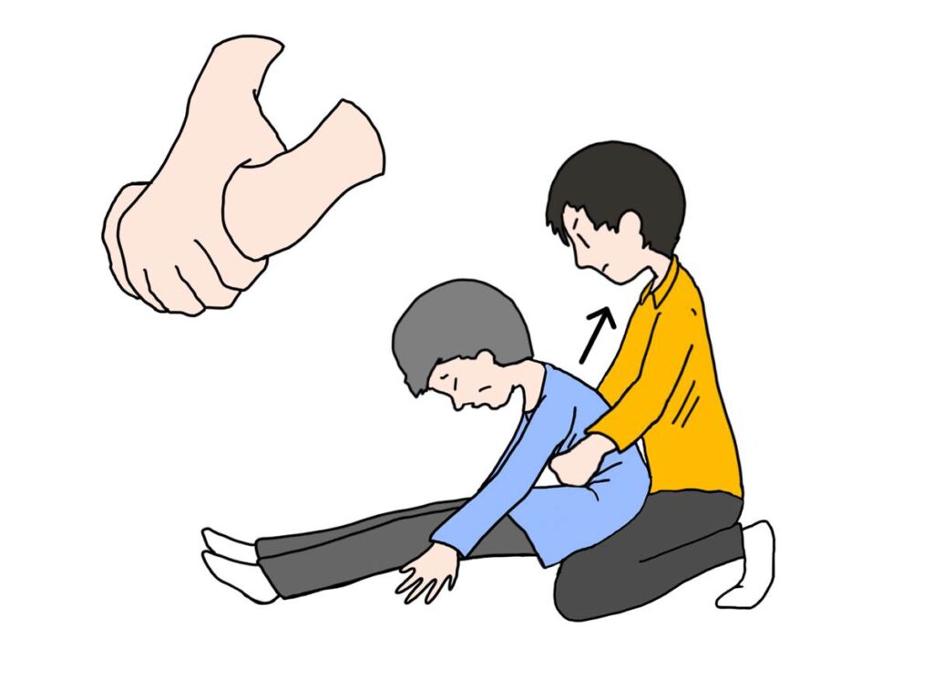 腹部突き上げ法(ハイムリック法)